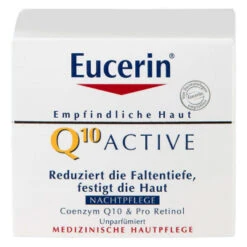 Eucerin Q10 ACTIVE Anti-Falten Nachtpflege 50 Ml -Eucerin || Clarins || Clinique Verkäufe 1371088 Eucerin Q10 ACTIVE Anti Falten Nachtpflege 50 ml.046ab725