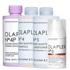 Olaplex Blond Profi Care Set No. 4P + No. 4 + No. 5 + No. 6