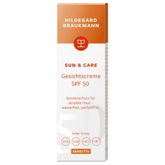 Hildegard Braukmann Sun & Care Sensitiv Gesichtscreme SPF 50 50 Ml 4 Hildegard Braukmann Sun & Care Sensitiv Gesichtscreme SPF 50 50 Ml – Bild 2