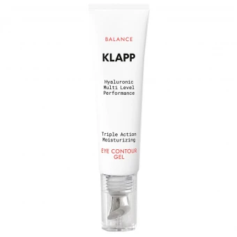 KLAPP Hyaluronic Multi Level Performance Triple Action Moisturizing Eye Contour Gel 15 Ml 3 KLAPP Hyaluronic Multi Level Performance Triple Action Moisturizing Eye Contour Gel 15 Ml