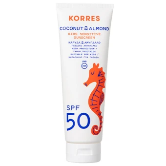 KORRES Coconut & Almond Kids Sensititve Sunscreen SPF 50 250 Ml 3 KORRES Coconut & Almond Kids Sensititve Sunscreen SPF 50 250 Ml