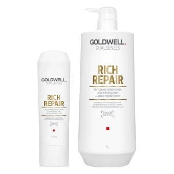 Goldwell Dualsenses Rich Repair Restoring Conditioner 3 Goldwell Dualsenses Rich Repair Restoring Conditioner