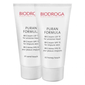 BIODROGA Bioscience Institute PURAN FORMULA BB CREAM LSF 15 Für Unreine Haut 3 BIODROGA Bioscience Institute PURAN FORMULA BB CREAM LSF 15 Für Unreine Haut
