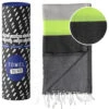 TOWEL TO GO Neon Hammam Towel Grey/Black, With Recycled Gift Box 1 TOWEL TO GO Neon Hammam Towel Grey/Black, With Recycled Gift Box -Eucerin || Clarins || Clinique Verkäufe Black with Recycled Gift Box.ef4d8905